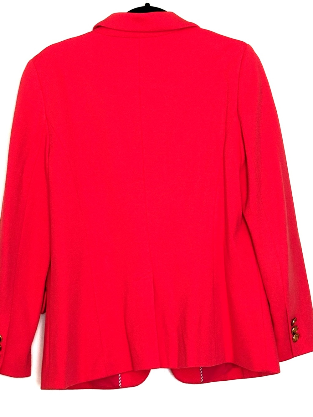 Talbots Single Button Blazer Coral Size 12P Petite Career Jacket - Picture 2 of 4